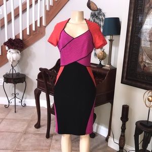 Colorblock dress Sz 8